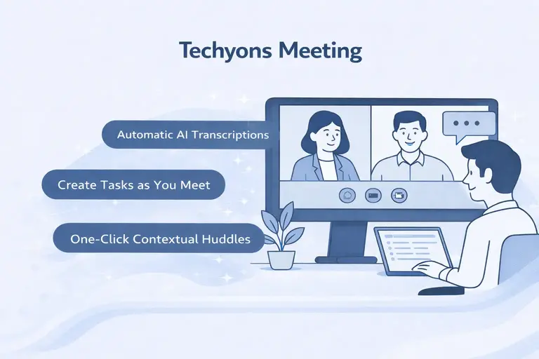 Techyons Meetings preview
