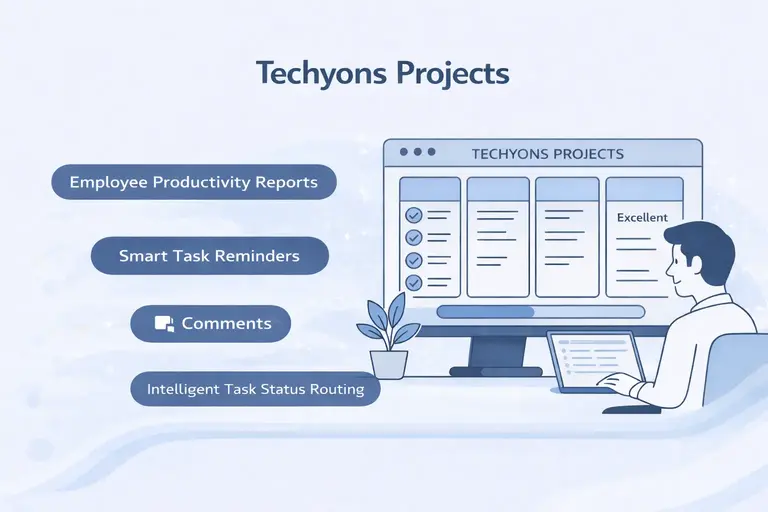 Techyons Projects preview